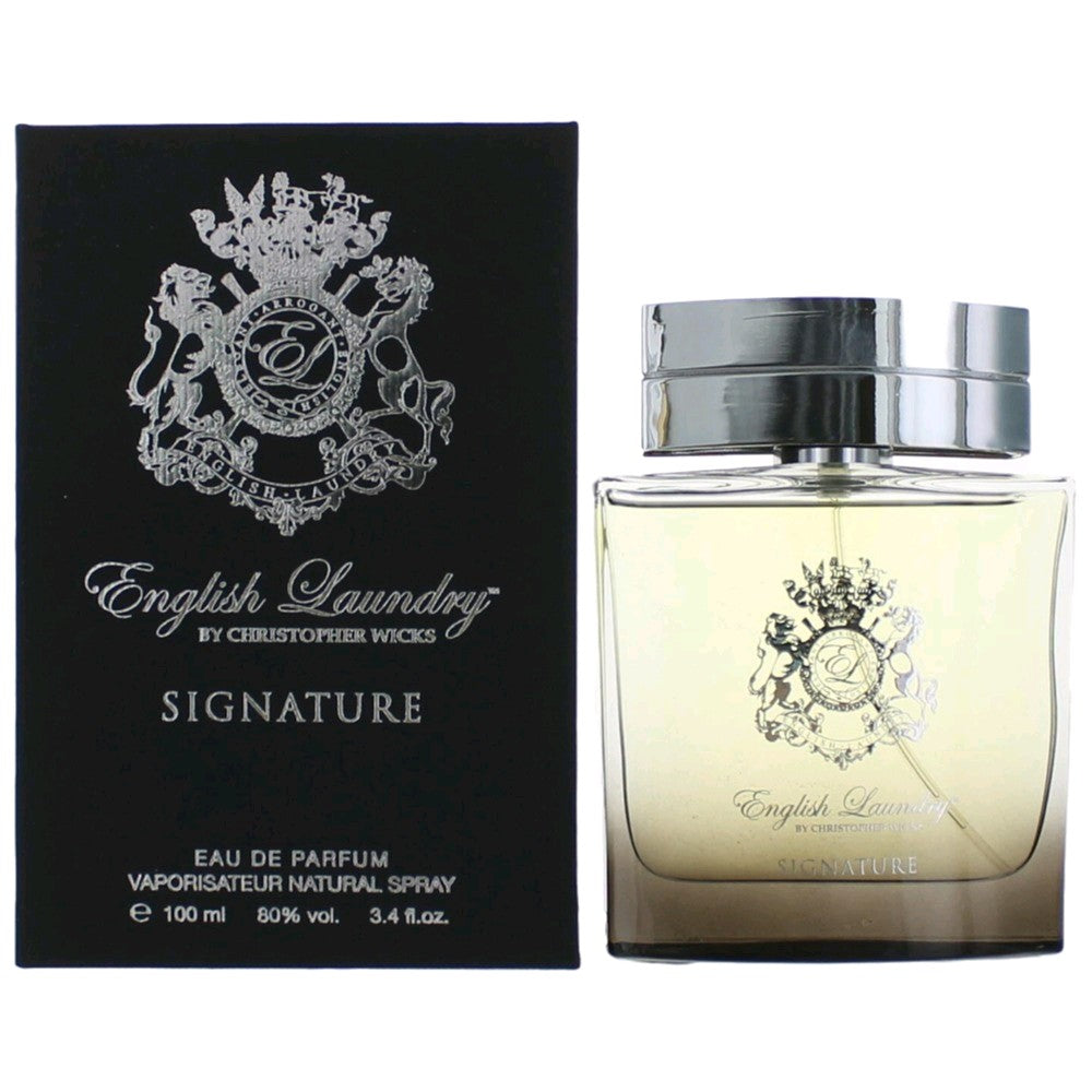 Signature English Laundry 3.4 oz EDP Spray Men - Pertinacia Perfume