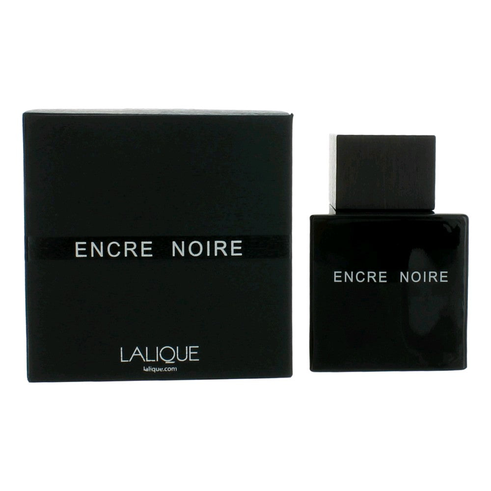 Encre Noire Lalique 3.3 oz EDT Spray Men - Pertinacia Perfume