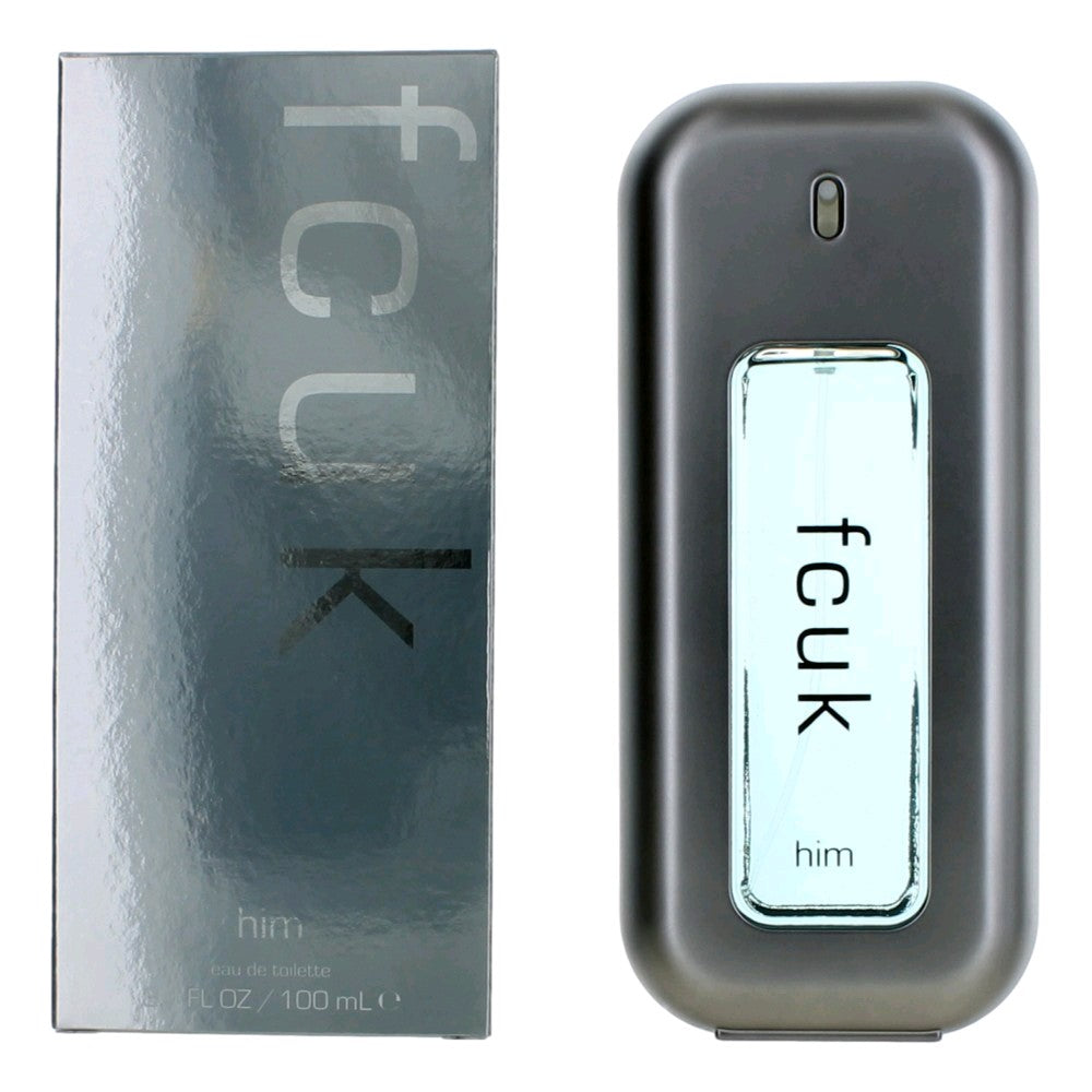 FCUK French Connection 3.4 oz EDT Spray Men (F.C.U.K) - Pertinacia Perfume