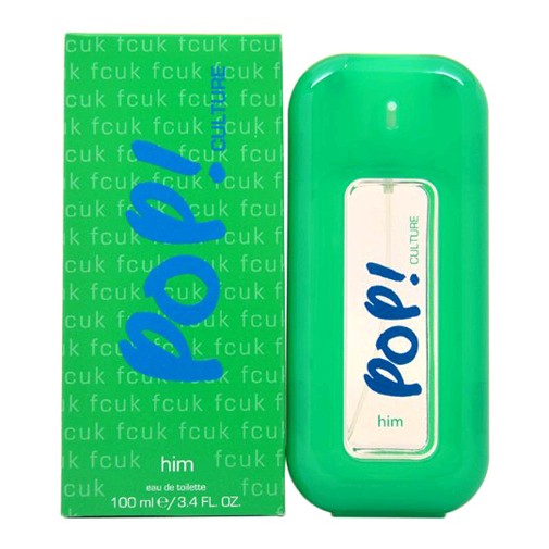 FCUK Pop Culture French Connection 3.4 oz EDT Spray Men - Pertinacia Perfume