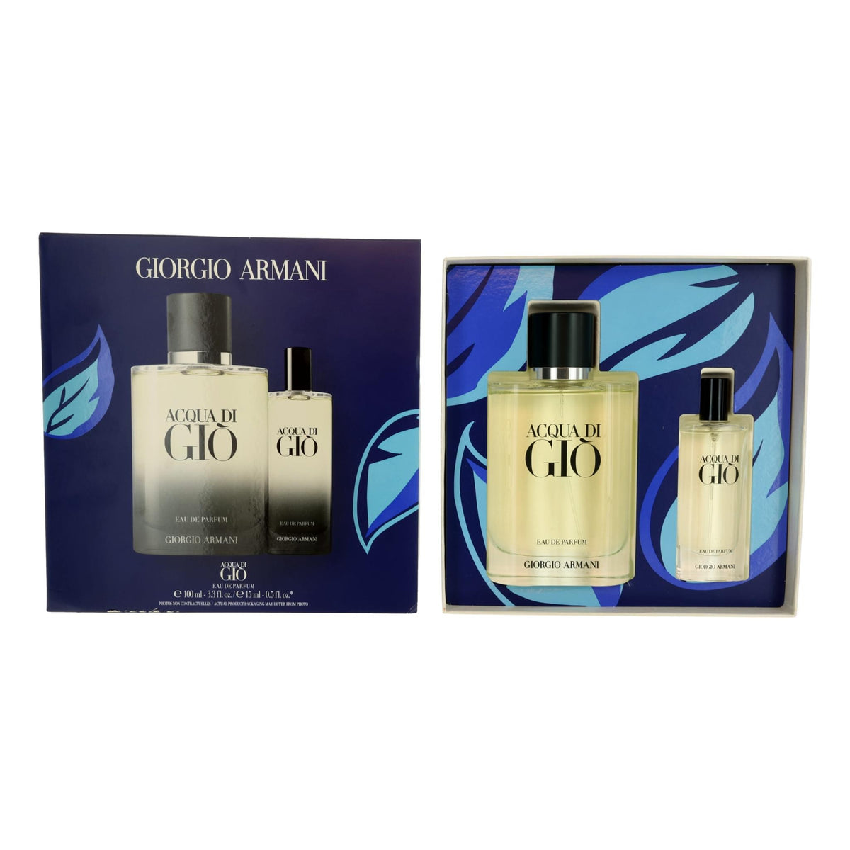 Acqua Di Gio Giorgio Armani 2 Piece Set Men - Pertinacia Perfume