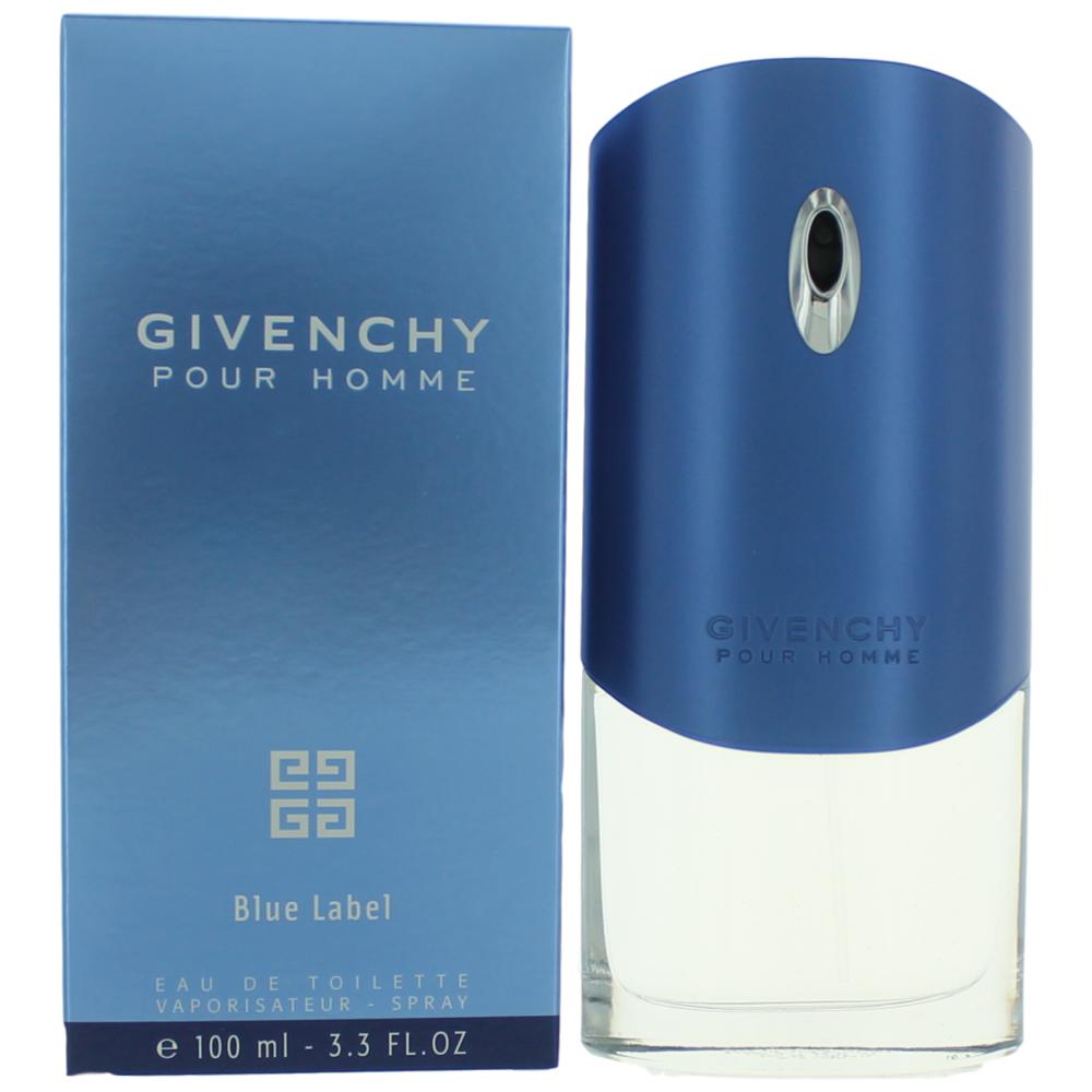 Givenchy Pour Homme Blue Label Givenchy 3.3 oz EDT Spray Men - Pertinacia Perfume