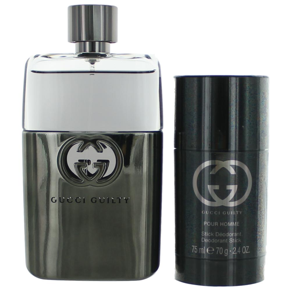 Gucci Guilty Pour Homme Gucci 2 Piece Gift Set Men - Pertinacia Perfume