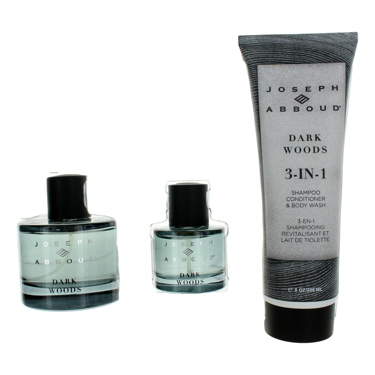 Dark Woods Joseph Abboud 3 Piece Gift Set Men - Pertinacia Perfume