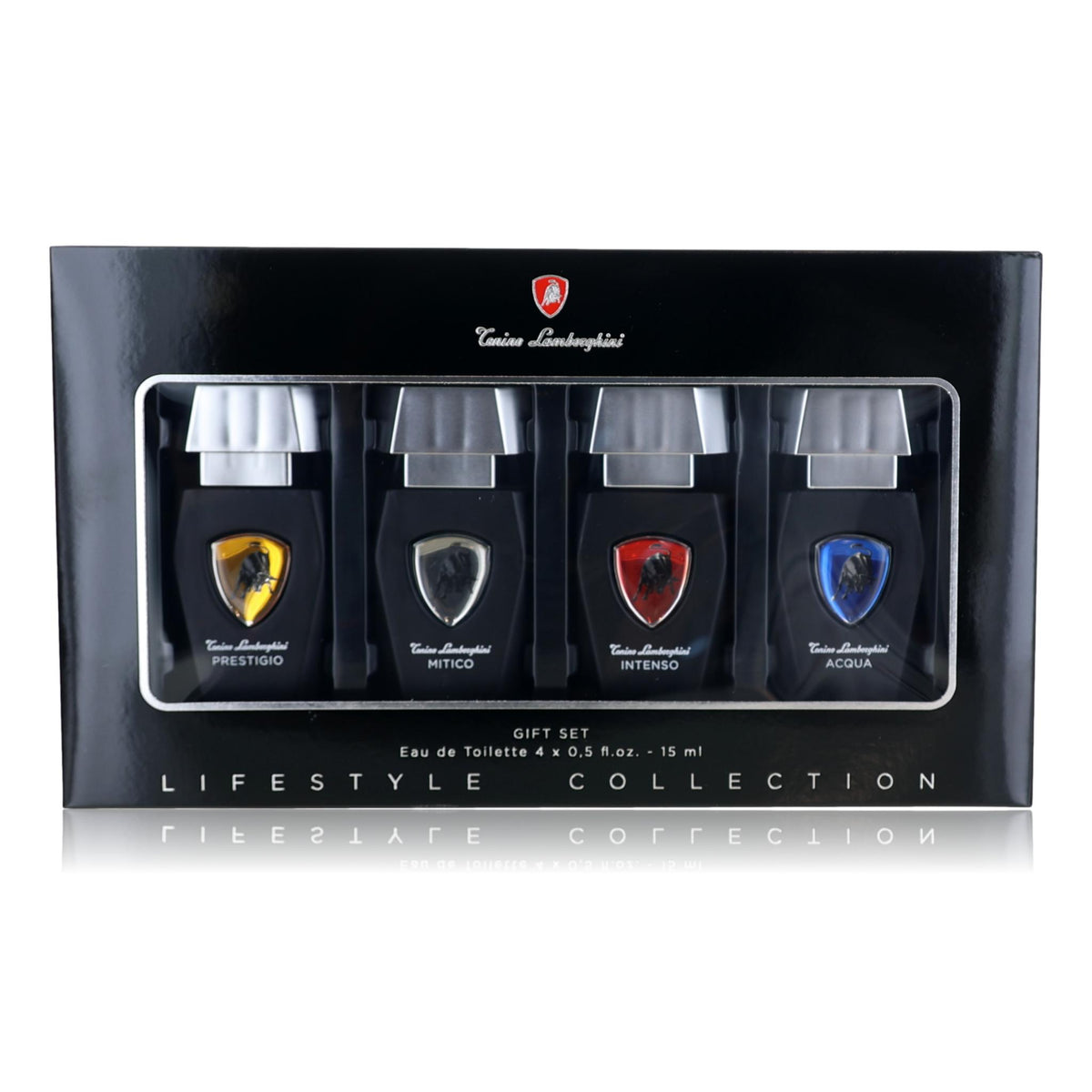 Lamborghini Lifestyle Collection Lamborghini 4 Piece Mini Gift Set men - Pertinacia Perfume