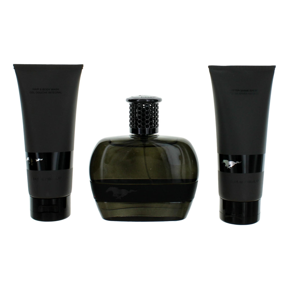 Mustang Black Mustang 3 Piece Gift Set Men - Pertinacia Perfume