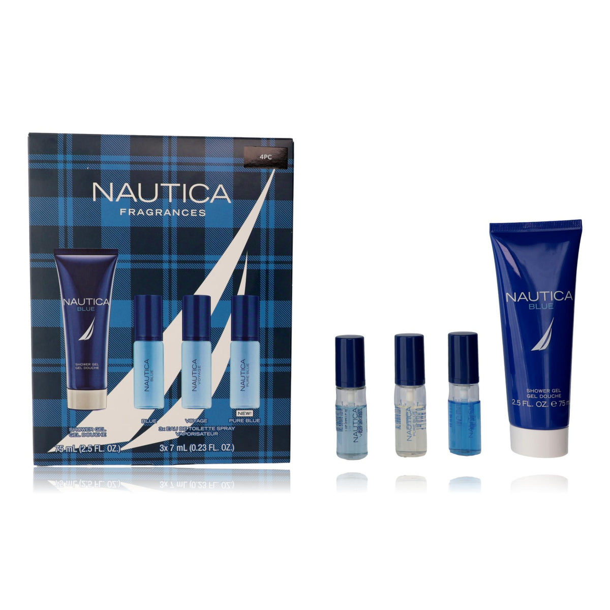 Nautica Nautica 4 Piece Variety Set Men - Pertinacia Perfume
