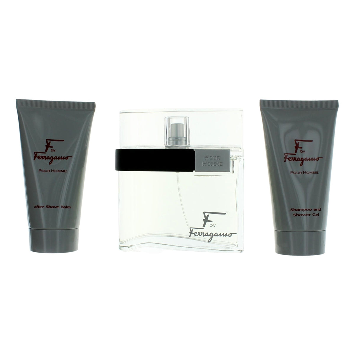 F Salvatore Ferragamo 3 Piece Gift Set Men - Pertinacia Perfume