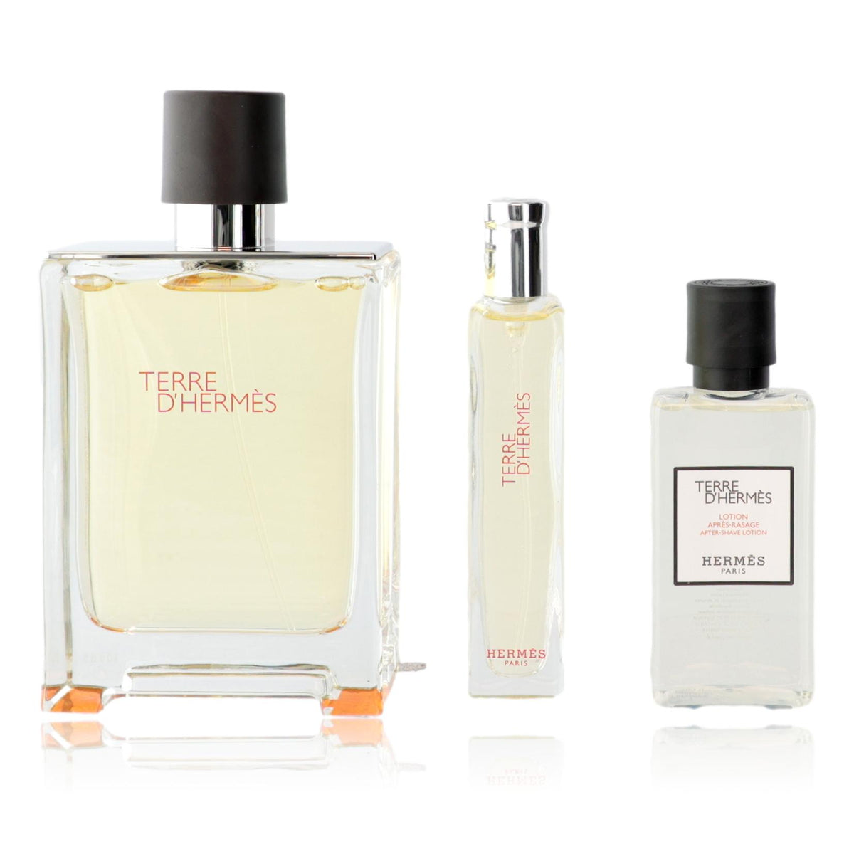 Terre D'Hermes Hermes 3 Piece Gift Set Men - Pertinacia Perfume
