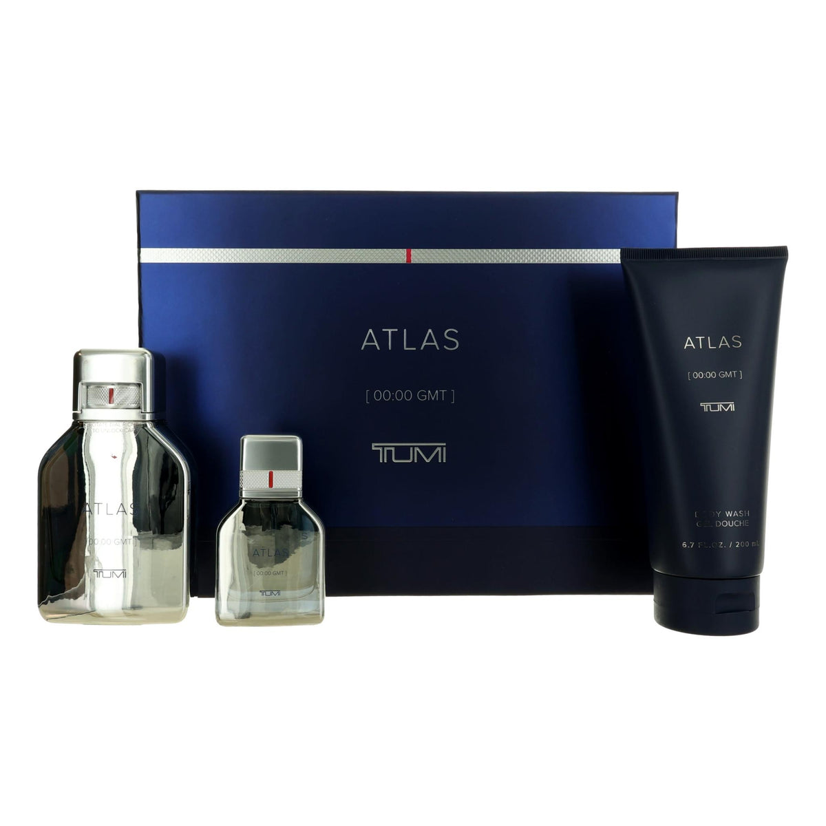 Atlas [00:00 GMT] Tumi 3 Piece Gift set Men - Pertinacia Perfume