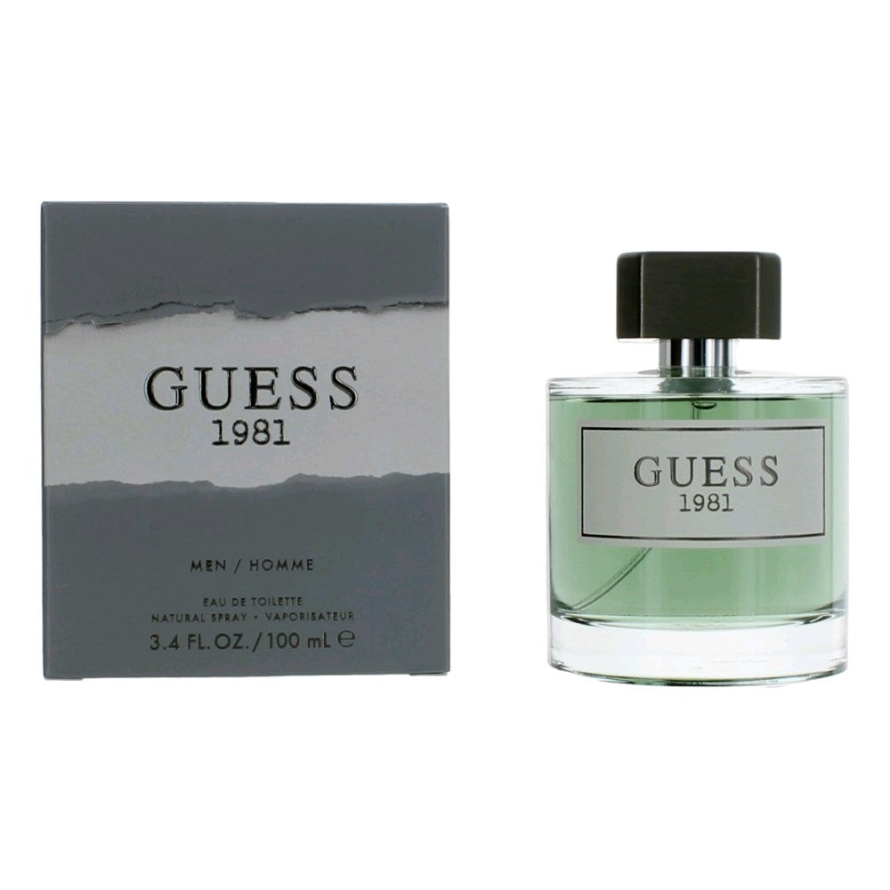Guess 1981 Guess 3.4 oz EDT Spray Men - Pertinacia Perfume