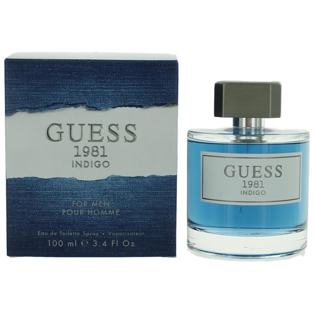 Guess 1981 Indigo Guess 3.4 oz EDT Spray Men - Pertinacia Perfume