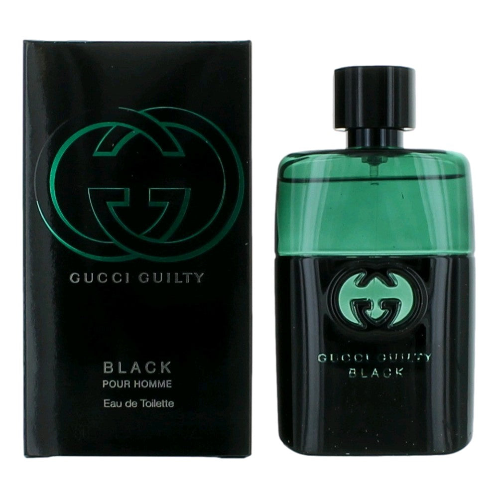 Gucci Guilty Black Pour Homme Gucci 1.6 oz EDT Spray Men - Pertinacia Perfume