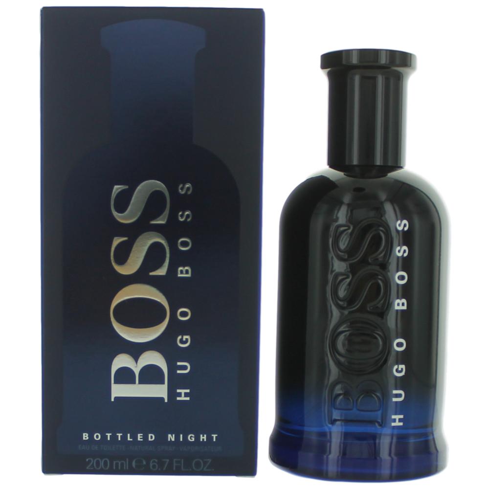 Boss Bottled Night Hugo Boss 6.7 oz EDT Spray Men - Pertinacia Perfume