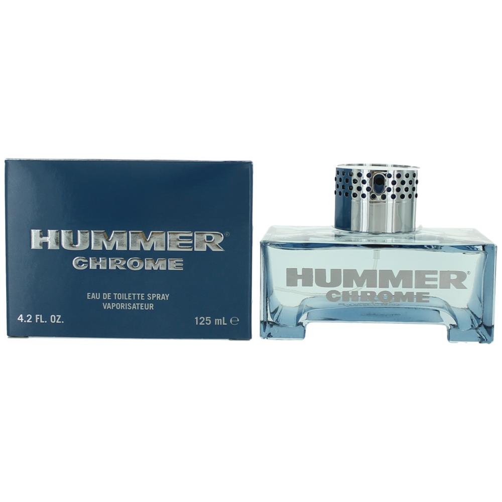 Hummer Chrome Hummer 4.2 oz EDT Spray Men - Pertinacia Perfume