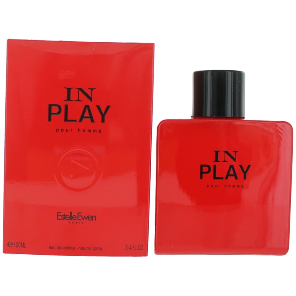 In Play Estelle Ewen 3.4 oz EDT Spray Men - Pertinacia Perfume