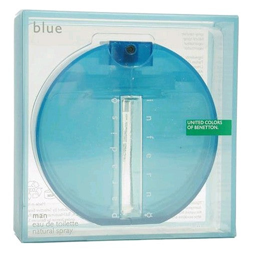 Inferno Paradiso Blue Benetton 3.4 oz EDT Spray Men - Pertinacia Perfume