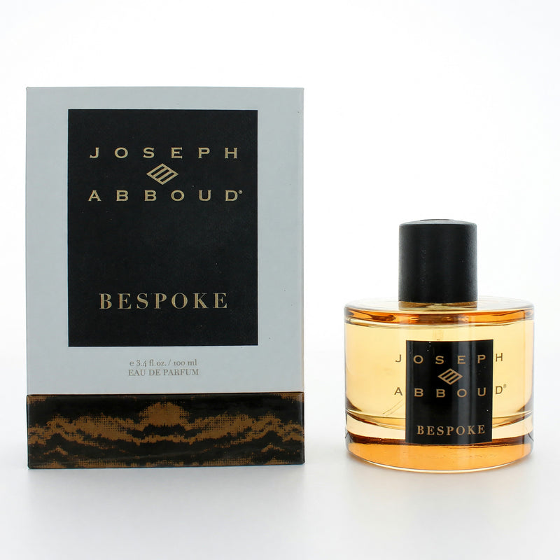 Bespoke by Joseph Abboud 3.4 oz men's Eau de Parfum spray with sleek bottle and elegant design.