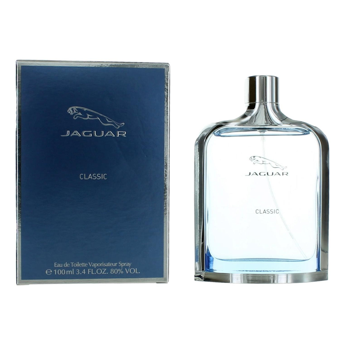 Jaguar Classic Blue Jaguar 3.4 oz EDT Spray Men - Pertinacia Perfume