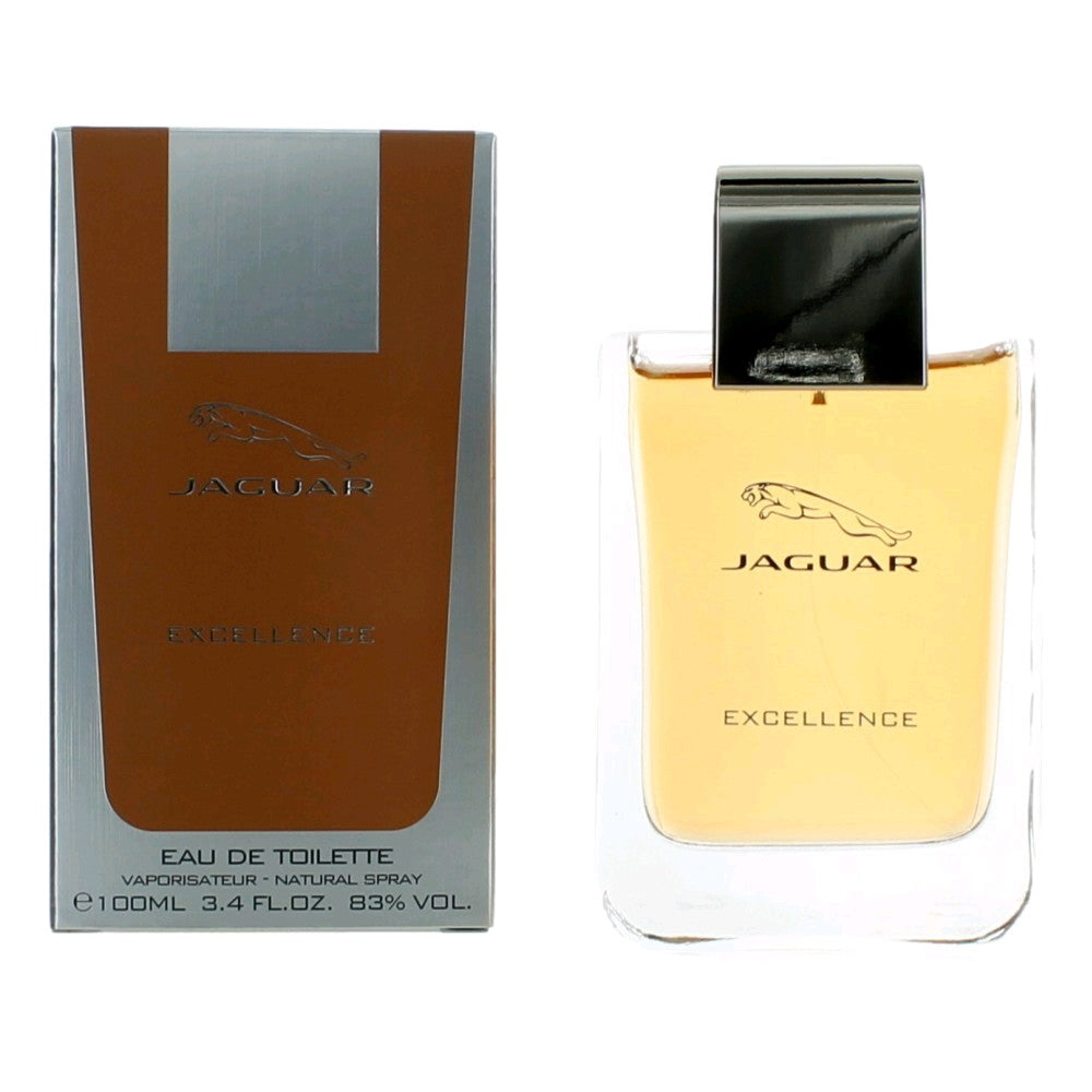 Jaguar Excellence Jaguar 3.4 oz EDT Spray Men - Pertinacia Perfume