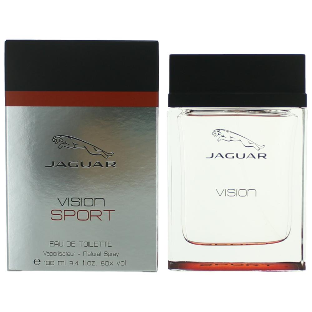 Jaguar Vision Sport Jaguar 3.4 oz EDT Spray Men - Pertinacia Perfume