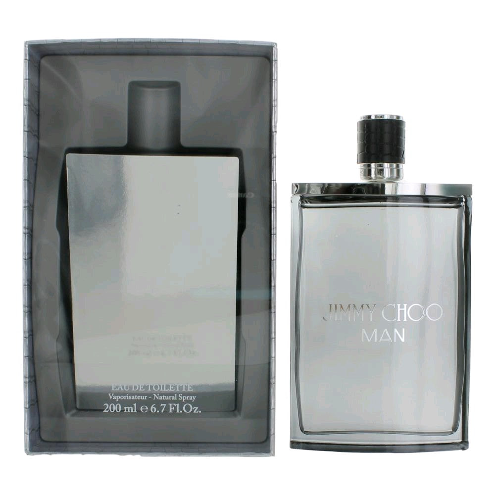 Jimmy Choo Man Jimmy Choo 6.7 oz EDT Spray Men - Pertinacia Perfume