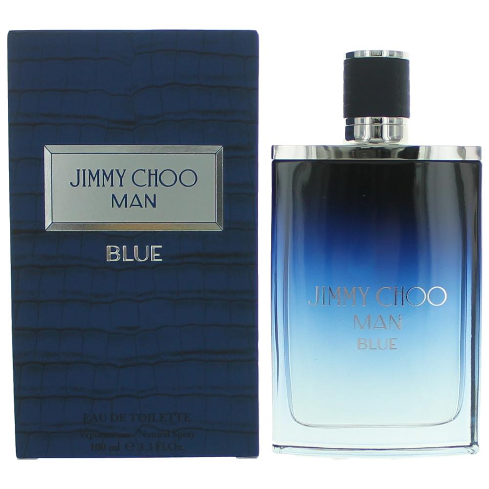 Jimmy Choo Man Blue Jimmy Choo 3.3 oz EDT Spray Men - Pertinacia Perfume