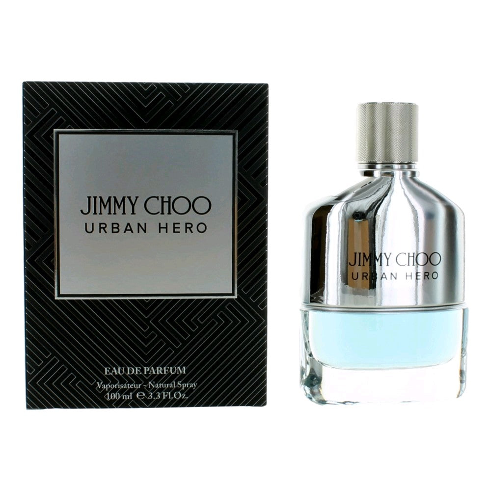 Jimmy Choo Urban Hero Jimmy Choo 3.3 oz EDP Spray Men - Pertinacia Perfume