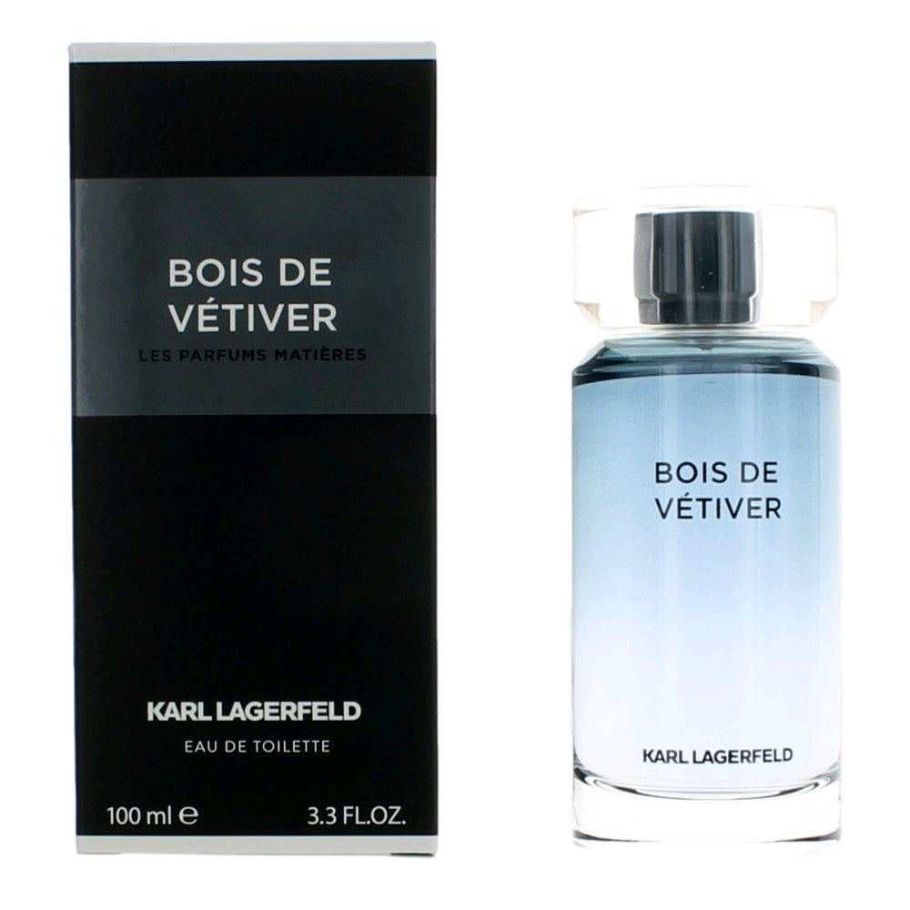 Bois De Vetiver Karl Lagerfeld 3.3 oz EDT Spray Men - Pertinacia Perfume