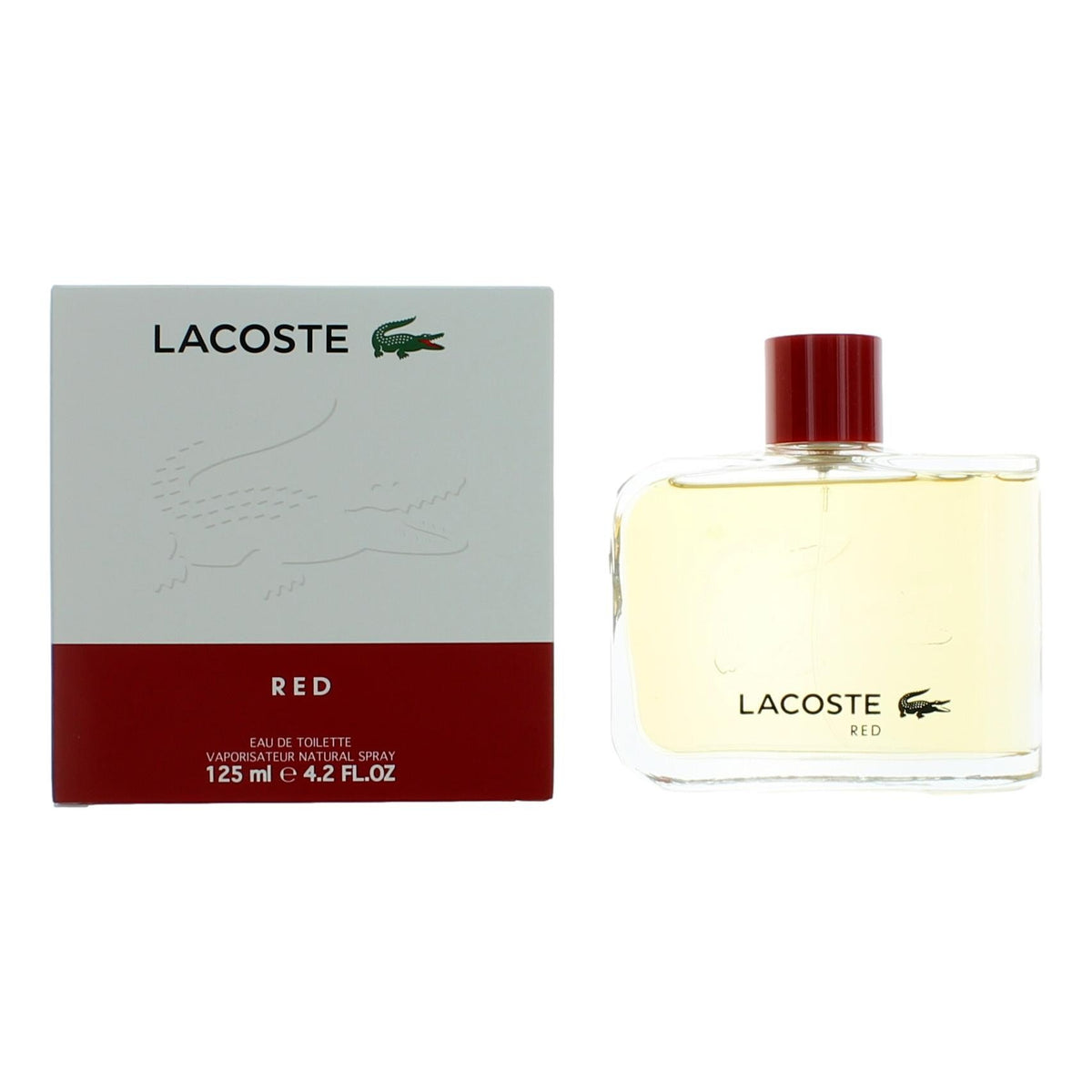 Lacoste Red Lacoste 4.2 oz EDT Spray Men - Pertinacia Perfume