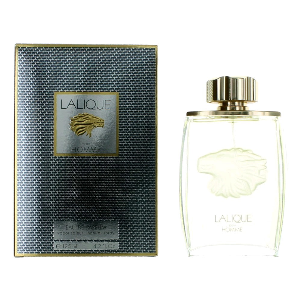 Lalique Pour Homme Lalique 4.2 oz EDP Spray Men - Pertinacia Perfume