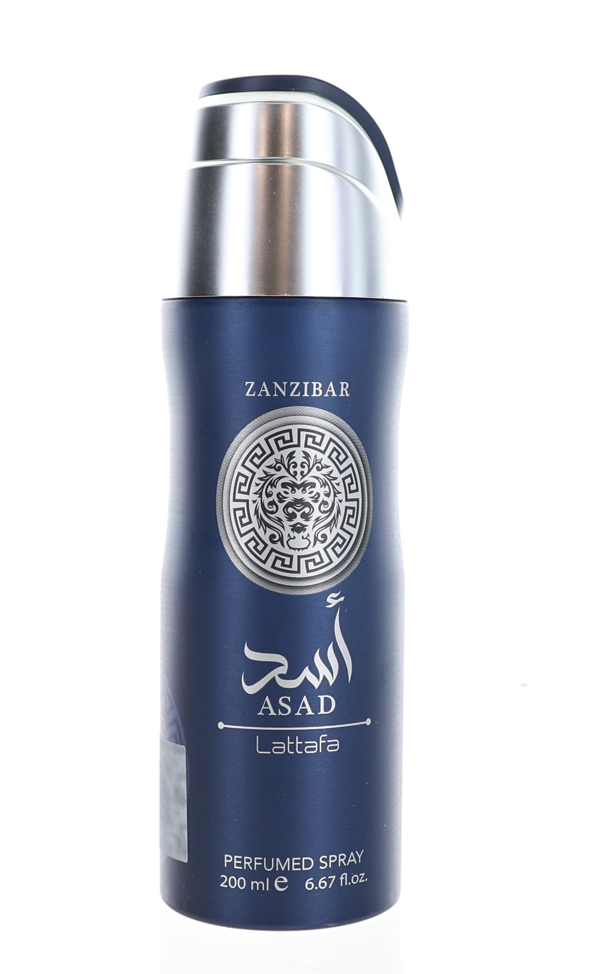Asad Zanzibar Lattafa 6.7 oz Perfumed Deodorant Spray Men - Pertinacia Perfume