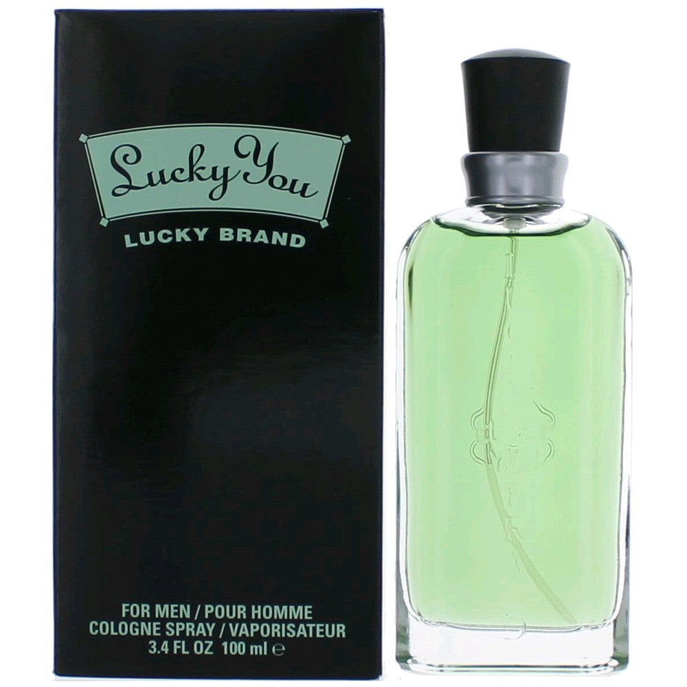 Lucky You Lucky Brand 3.4 oz EDT Spray Men - Pertinacia Perfume