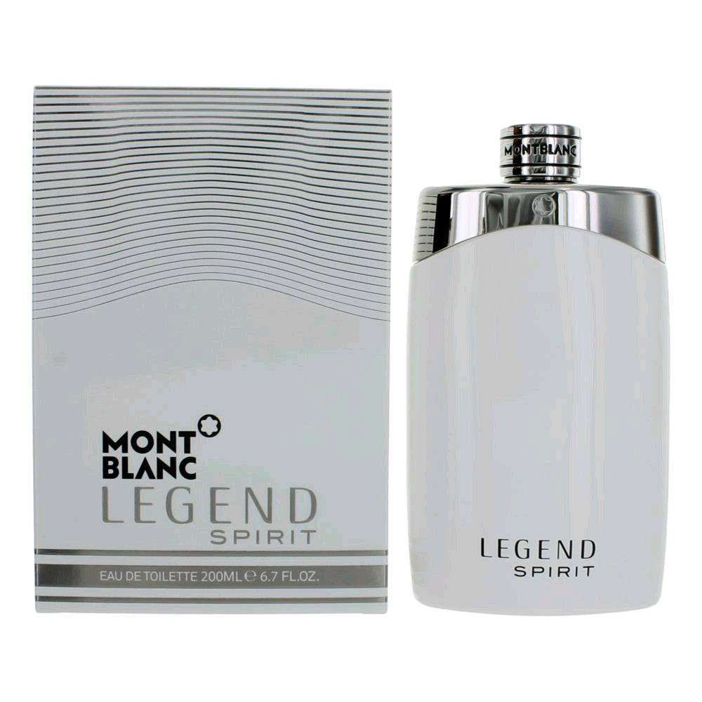 Mont Blanc Legend Spirit Mont Blanc 6.7 oz EDT Spray Men - Pertinacia Perfume