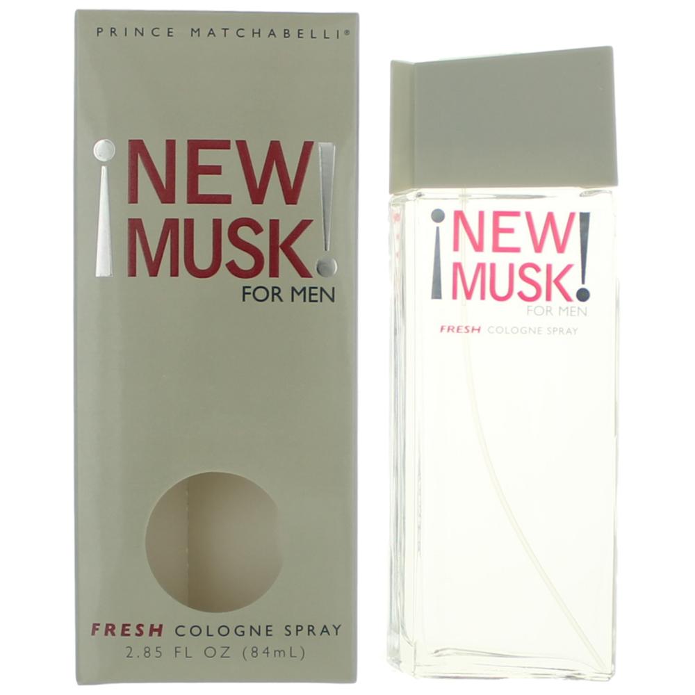 New Musk Prince Matchabelli 2.85 oz Fresh Cologne Spray Men - Pertinacia Perfume
