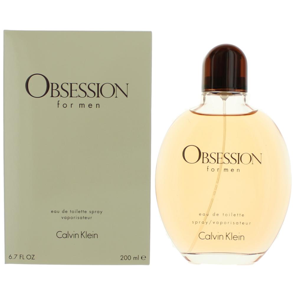 Obsession by Calvin Klein, 6.7 oz EDT Spray for Men - Pertinacia Perfume