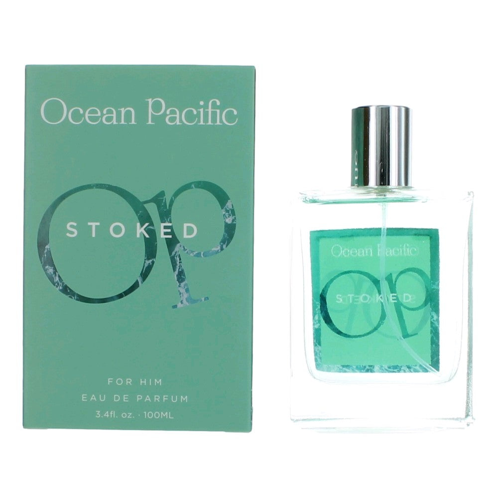 OP Stoked Ocean Pacific 3.4 oz EDT Spray Men - Pertinacia Perfume