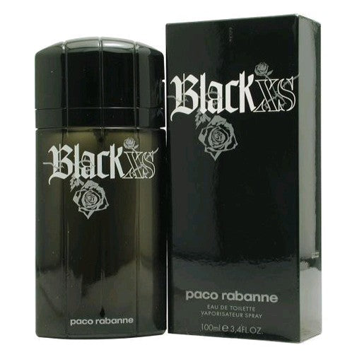 Black XS Paco Rabanne 3.3 oz EDT Spray Men - Pertinacia Perfume