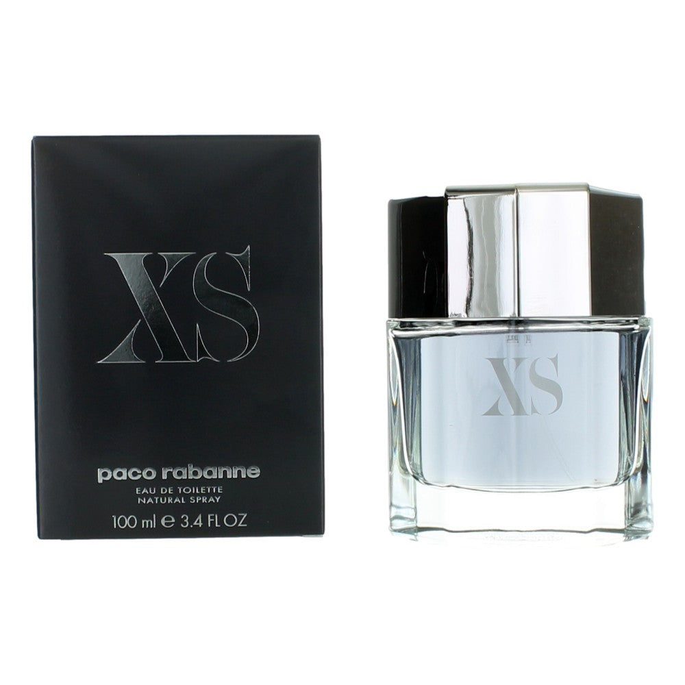 XS Grey Paco Rabanne 3.4 oz EDT Spray Men - Pertinacia Perfume