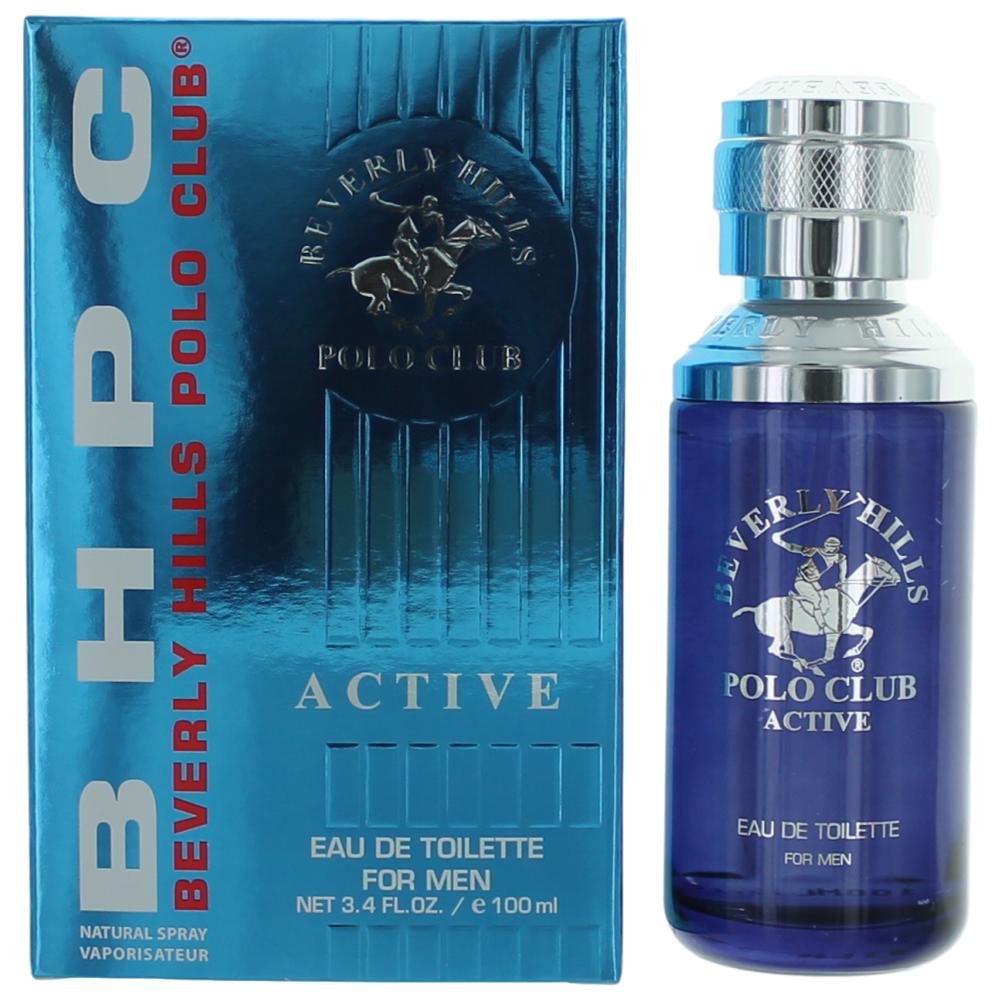BHPC Active/Sport Beverly Hills Polo Club 3.4 oz EDT Spray Men - Pertinacia Perfume