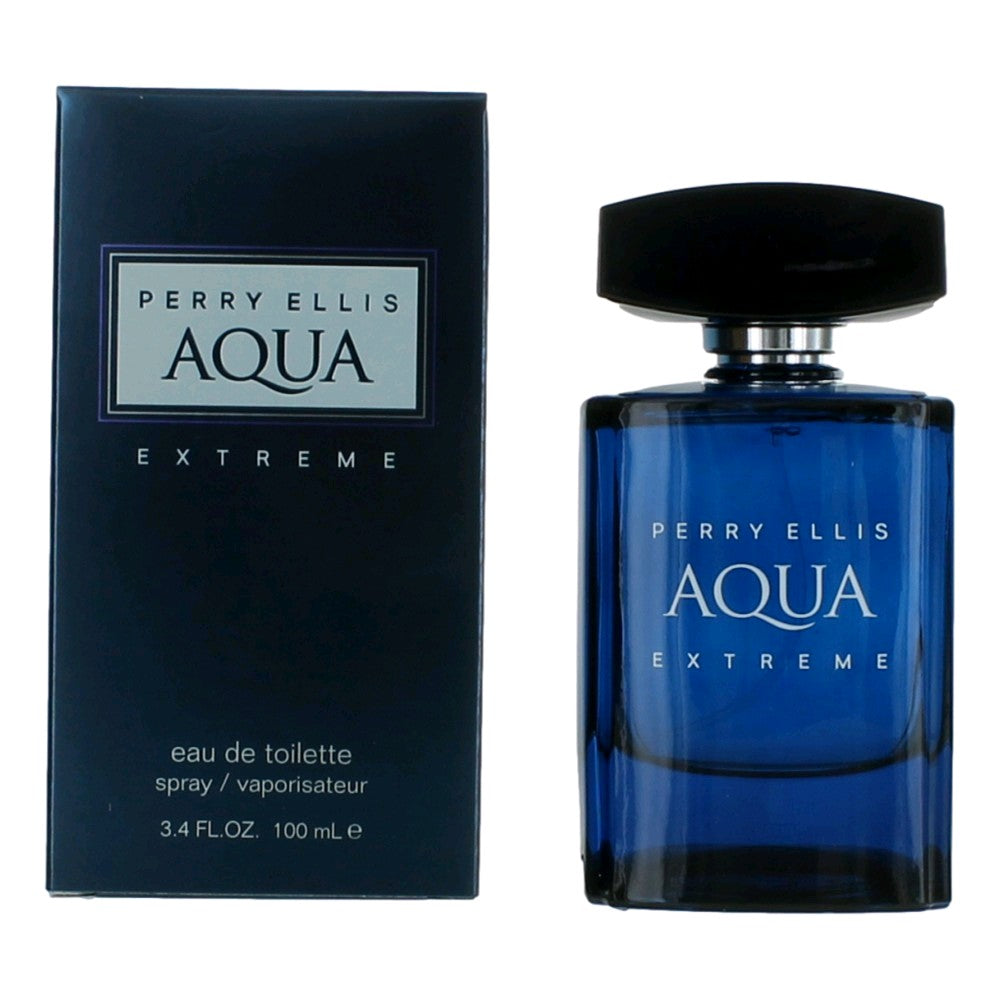 Perry Ellis Aqua Extreme Perry Ellis 3.4 oz EDT Spray Men - Pertinacia Perfume