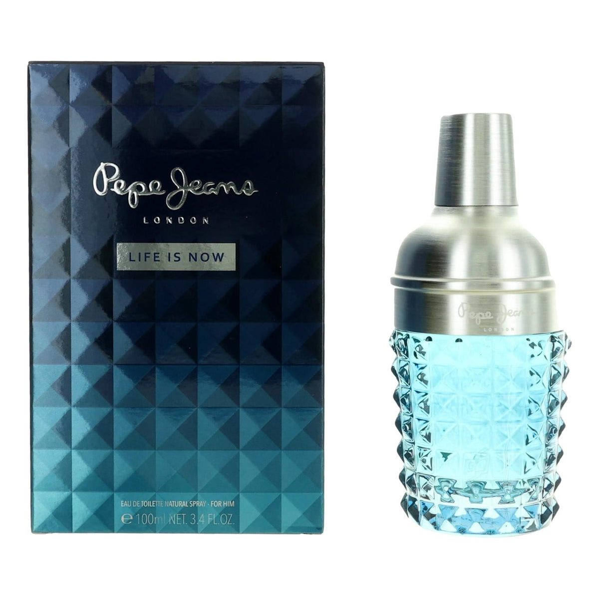 Life is Now Pepe Jeans London 3.4 oz EDT Spray Men - Pertinacia Perfume