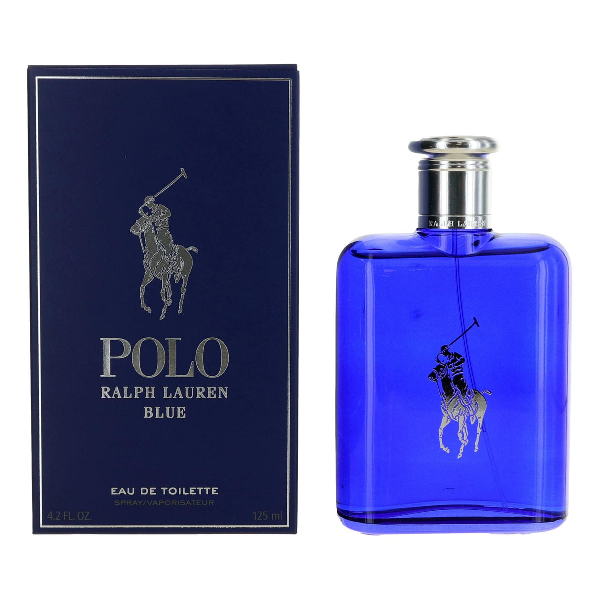 Polo Blue Ralph Lauren 4.2 oz EDT Spray Men - Pertinacia Perfume