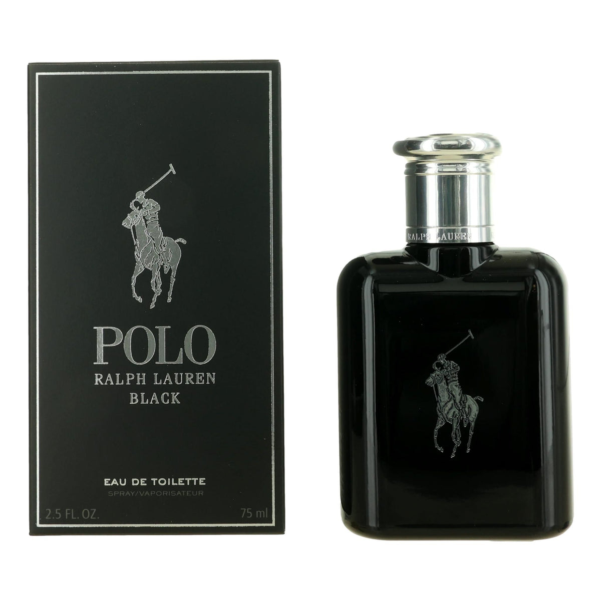 Polo Black Ralph Lauren 2.5 oz EDT Spray Men - Pertinacia Perfume