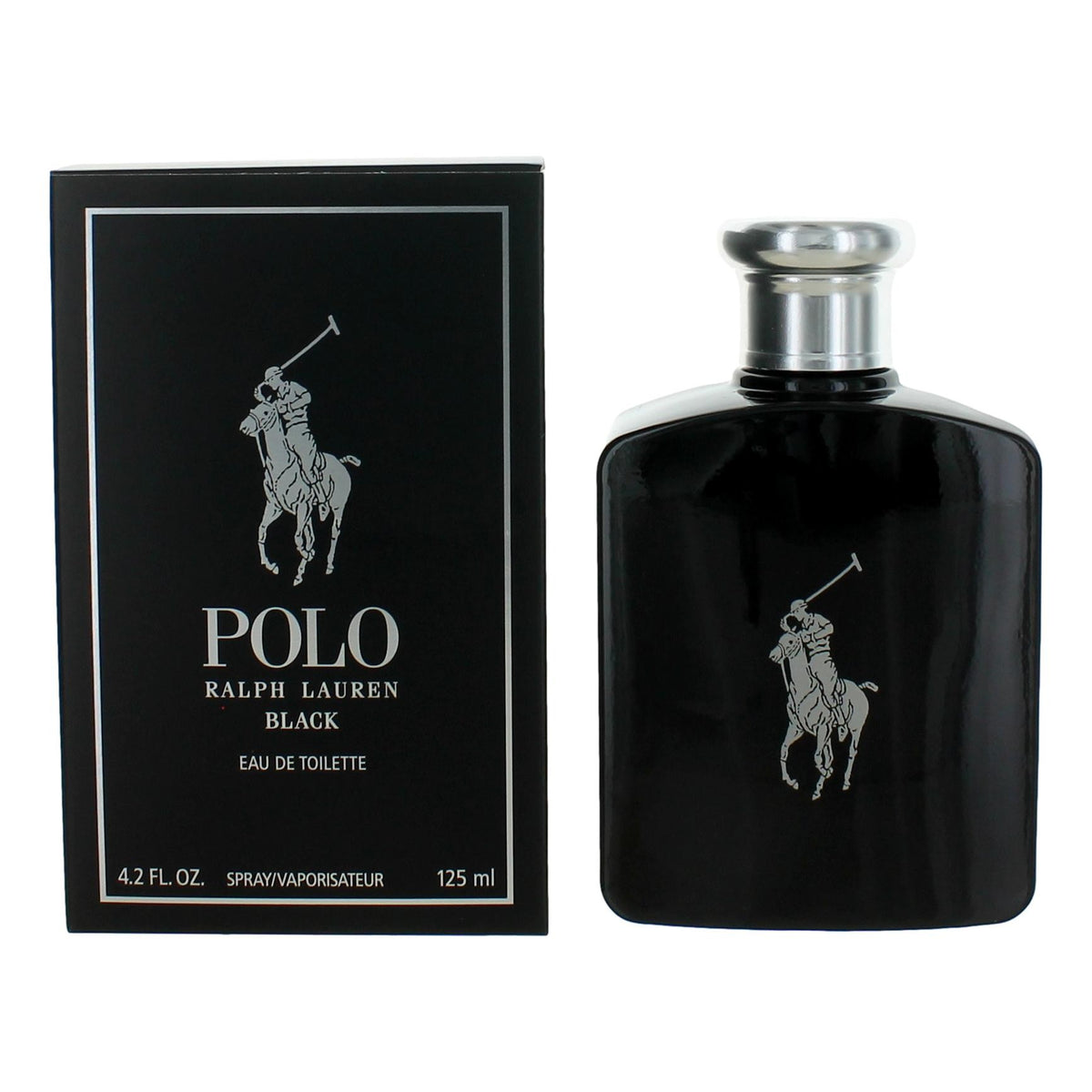 Polo Black Ralph Lauren 4.2 oz EDT Spray Men - Pertinacia Perfume