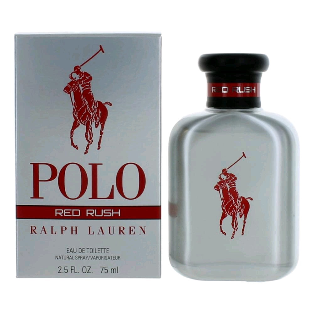 Polo Red Rush Ralph Lauren 2.5 oz EDT Spray Men - Pertinacia Perfume