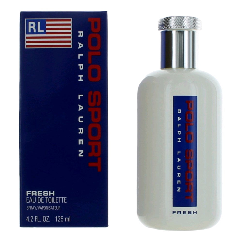 Polo Sport Fresh Ralph Lauren 4.2 oz EDT Spray Men - Pertinacia Perfume