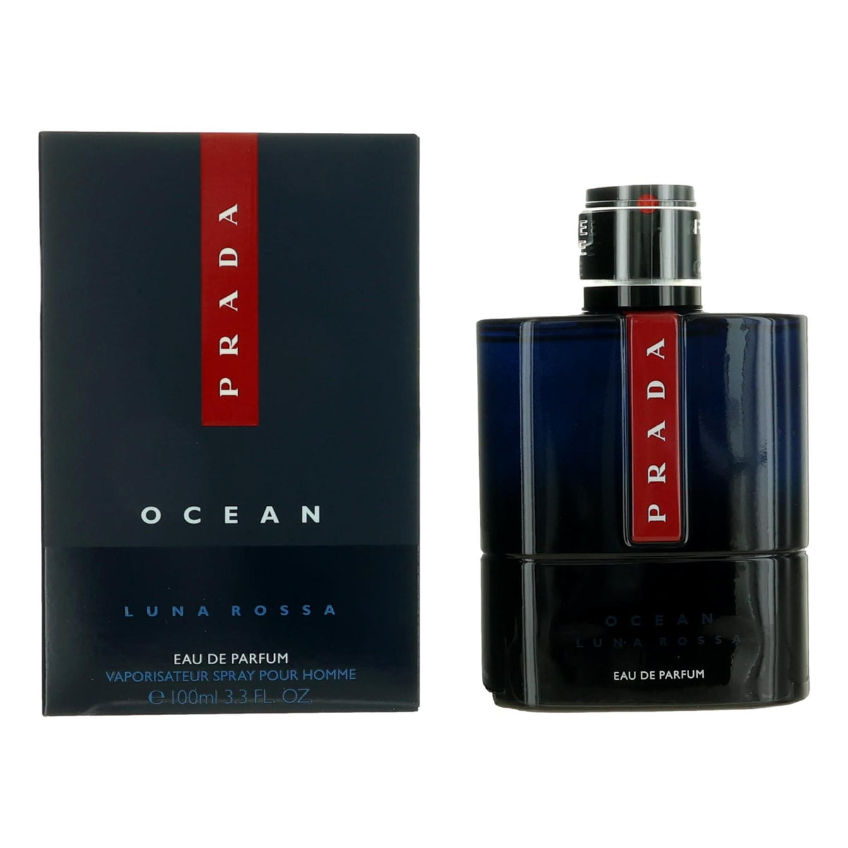 Prada Luna Rossa Ocean Prada 3.4 oz EDP Spray Men - Pertinacia Perfume