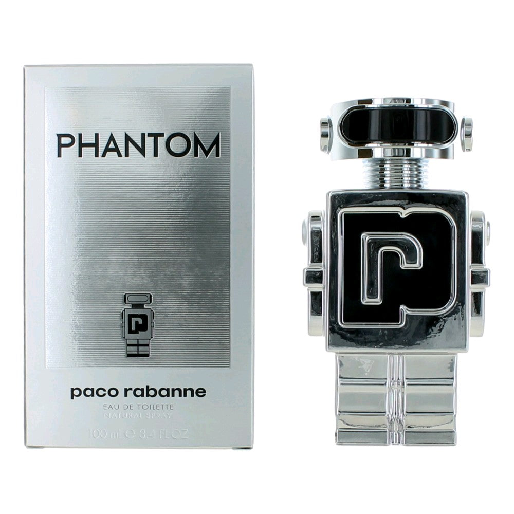 Phantom Paco Rabanne 3.4 oz EDT Spray Men - Pertinacia Perfume