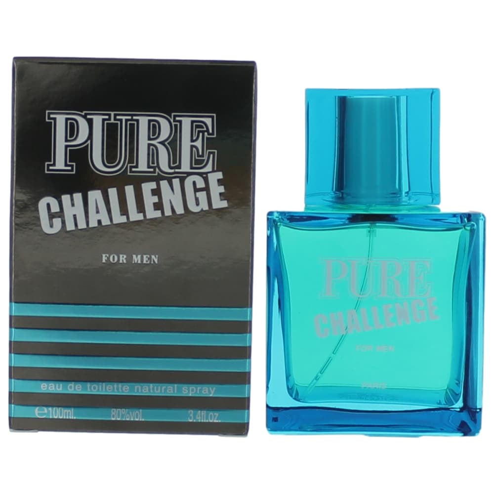 Pure Challenge Karen Low 3.4 oz EDT Spray Men - Pertinacia Perfume